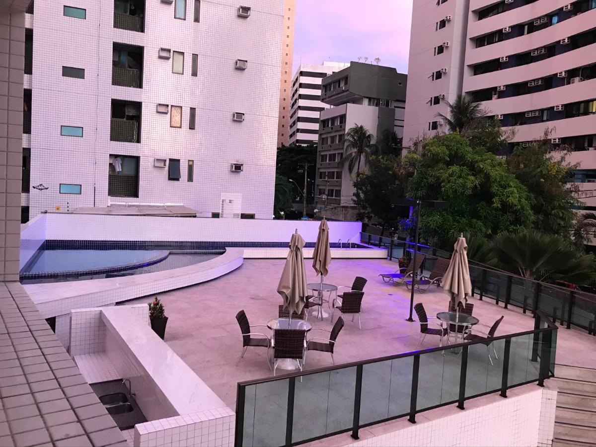 Apartamento Flat Em Boa Viagem - Portomar Ap 505 Recife Exterior foto